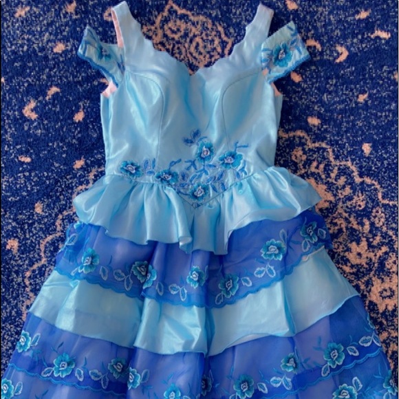 💙 Beautiful halloween  Embroidered dress 💙like brand new / - Picture 6 of 17